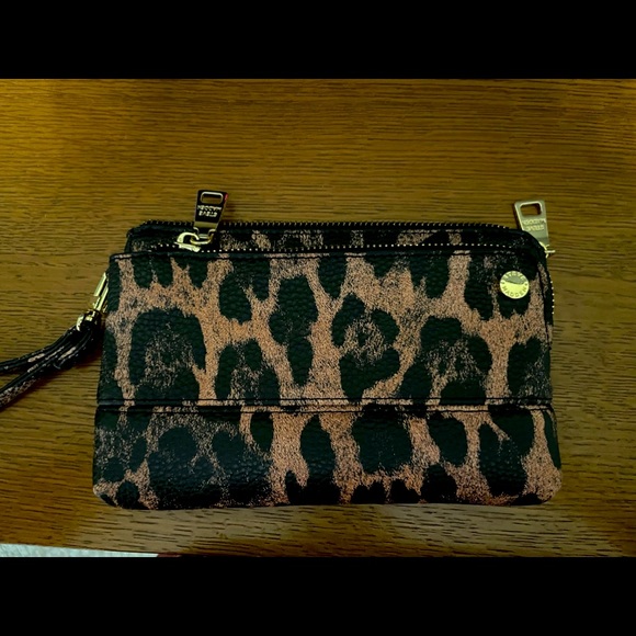 Steve Madden Animal Print Wristlet - Picture 2 of 5